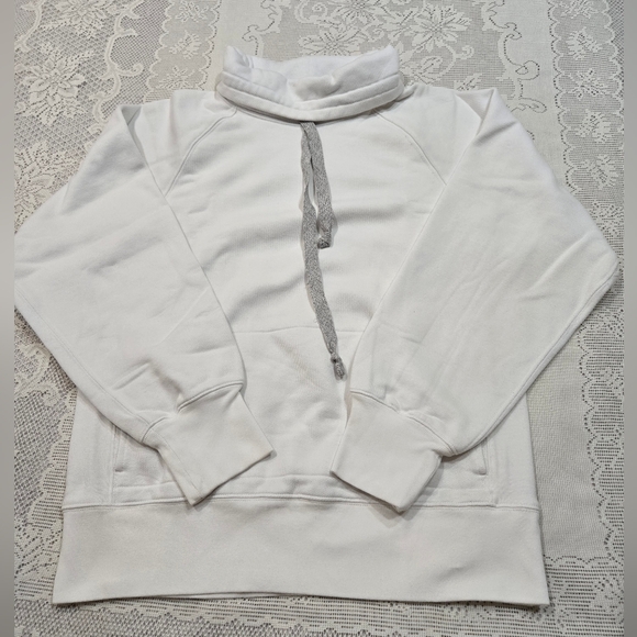 FP Movement by Free People Tops - Free People Movement White Long Sleeve Polo Sweatshirt Size S